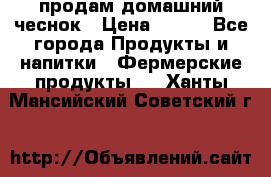 продам домашний чеснок › Цена ­ 100 - Все города Продукты и напитки » Фермерские продукты   . Ханты-Мансийский,Советский г.